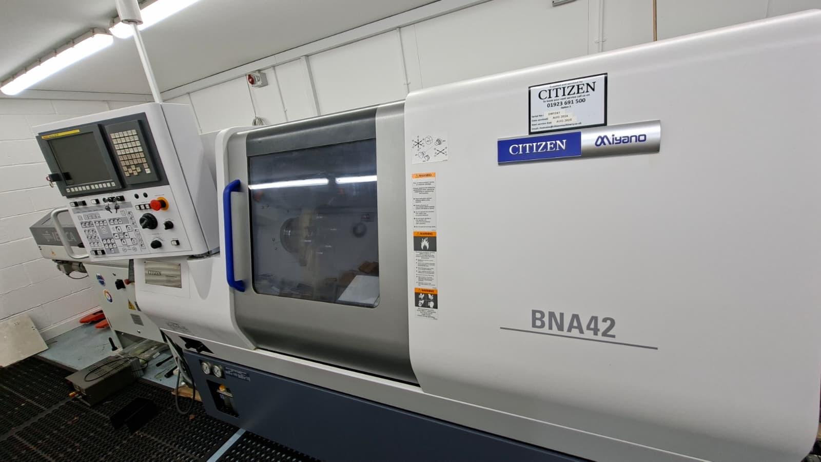 niwanoさん　22-8-21-10 2018 Miyano BNA-42 DHY3 (Installed 2020) | Swiss CNC